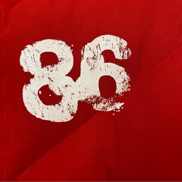 Victoria Secret PINK Red Puffer Down Vest Size XS/S - Picture 4 of 8